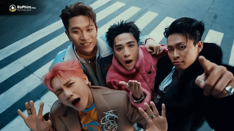 Concept trẻ trung, năng động, đường phố mang đậm chất Kpop trong MV Làn Ưu Tiên