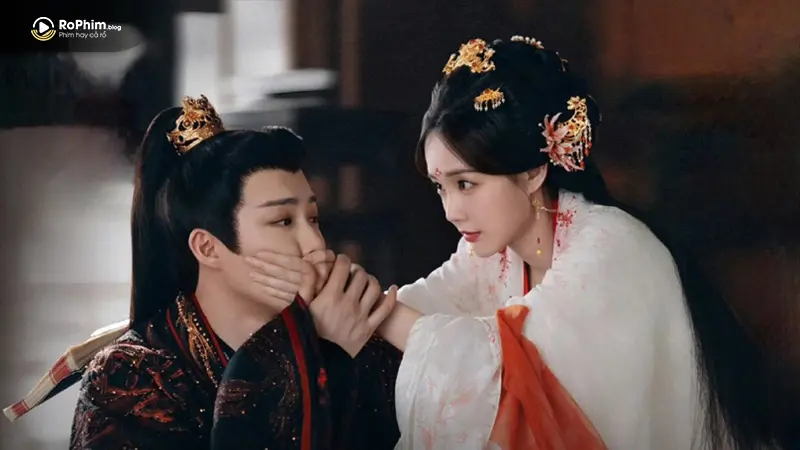 Cảnh cưới "có một không hai" khi cô dâu chú rể thay phiên nhau… cầm kiếm, vừa bi kịch vừa hài kịch.